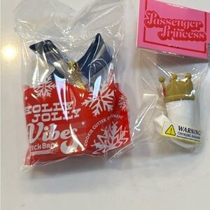 2024 Dutch Bros cooker cutter & Princess Passenger drink topper + pup cup magnet